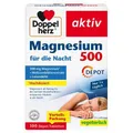 Produktbild: DOPPELHERZ Magnesium 500 für die Nacht Tabletten 100 ST