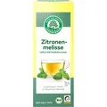Produktbild: Lebensbaum Tee Zitronenmelisse Kräutertee, BIO, 20 Teebeutel, 30g
