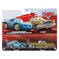 Produktbild: Cars Disney Pixar Pack 2 Autos aus Metall 1:55 – Die-Cast Bling Bling Lightning McQueen & Tex Dinoco