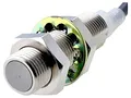 Produktbild: E2E-X2Y2 2M Sensor: induktiv Bereich: 0-2mm 24-240VAC OUT: NC 2-Leiter M12 OMRON