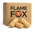 Produktbild: Flame Fox Anzündwolle XXL 5kg aus Öko-Holzwolle & Wachs I Kaminanzünder & Grillanzünder für Kamin, Ofen & Feuerschale I Natürlich, zuverlässig, Lange Brenndauer - 3kg, 5kg oder 10kg Karton