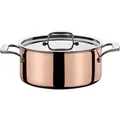 Produktbild: Spring Bratentopf nieder mit Deckel (20 cm, Bräter + Schmortopf, Edelstahl, Kupfer) (0715500620)