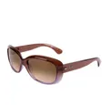 Produktbild: Ray-Ban Sonnenbrille Ray-Ban Jackie Ohh RB4101 860/51 58 Brown Lilac Light Brown Brown