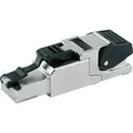 Produktbild: 100023040 RJ45 Stecker cat 6A geschirmt 100023040 Stecker, gerade Polzahl Sensoren 8P8 - Telegärtner