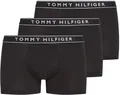 Produktbild: Tommy Hilfiger Herren 3er Pack Boxershorts Trunks mit Logobund, Schwarz (Blk/Blk/Blk), L