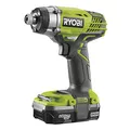 Produktbild: RYOBI 18 V ONE+ Akku-Schlagschrauber R18ID3-0 (Drehmoment 220Nm, Leerlaufdrehzahl 0-3200 min⁻¹, Schlagzahl 0-3400 min⁻¹, 3 Schaltstufen, 6,35 mm (¼“) Innensechskant-Aufnahme, ohne Akku & Ladegerät)