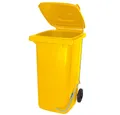 Produktbild: BRB-Lagertechnik Mülleimer 240 Liter Mülltonne mit Fußpedal für handfreie Bedienung, Genormte 240 Liter Mülltonne mit Fußöffnung