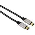 Produktbild: Hama FireWire-Kabel IEEE1394a Stecker 6-pol - Stecker 6-pol, 2 m