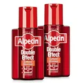 Produktbild: Alpecin Double Effect Shampoo 2x 200ml | Anti Schuppen und natürliches Haarwachstum Shampoo | Energizer für kräftiges Haar | Haarpflege für Männer Made in Germany