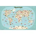 Produktbild: CoverYourDesk Schreibtischunterlage World Map (60 x 40 cm) (C07_20_91_003)