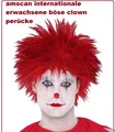 Produktbild: Amscan Internationale Erwachsene Böse Clown Perücke