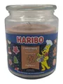 Produktbild: HARIBO Duftkerze HARIBO Duftkerze Christmas Bakery Der Duft von Weihnachten im Glas (Einzeln, 1-tlg., Einzeln), Weihnachtsbäckerei Duft, Lebkuchen, Zimt, Vanille