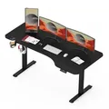 Produktbild: SANODESK Schreibtisch Elektrisch höhenverstellbarer Schreibtisch (inkl. vielseitigem Zubehör, 2-Fach-Teleskop mit Memory-Steuerung & Sitz-Steh-Erinnerung), schnelle Montage, Max. Load: 100 KG, verschiedene Größen zur Auswahl 160 cm x 75 cm