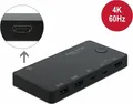 Produktbild: Delock HDMI / USB-C KVM Switch 4K 60 Hz with USB 2.0