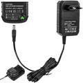 Produktbild: Ladegerät 18V/20V Kompatibel mit Lithium-Ionen-Batterie für Black & Decker