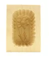 Produktbild: Butterform eckig Buttermodel aus Ahornholz für 125 g Butter  Motiv Edelweiß