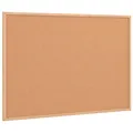 Produktbild: Korktafel Mit Massivem Kiefernholzrahmen 80x55 Cm