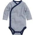 Produktbild: Schnizler Wickelbody Wickelbody Ringel blau 56 - ca. 0-3 Monate