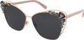Produktbild: Jimmy Choo Damen Sonnenbrille KYLA-S-25TH-DDBIR Ø 61 mm