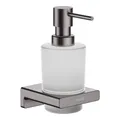 Produktbild: hansgrohe Lotionsspender AddStoris Wd, Glaseins., Met., brush. bla vc