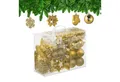 Produktbild: relaxdays Weihnachtsbaumkugel Weihnachtskugeln im 100er Set (100 St), gold