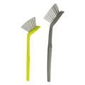 Produktbild: Spülbürsten Set, 2 Stück, Kunststoff, Grau und Grün, Rund und Eckig, 706362
