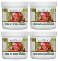 Produktbild: Creme mit Rotem Weinlaub 4 x 250 ml Creme Fußcreme Beincreme Venencreme