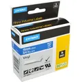 Produktbild: Dymo Label Band IND 1805417 weiß auf blau  19mm x 5,5m  Vinyl