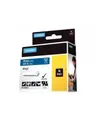 Produktbild: Dymo Rhino Coloured Vinyl permanenter Klebstoff weiß auf blau Roll 1,9 cm x 5.5 m 1 Kassetten Band für DYMO ILP219 4200 5000 5200 6000 RhinoPRO 3000 6500 (1805417)