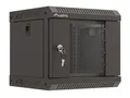 Produktbild: 5901969441574 Szafa instalacyjna rack wisząca 10 cali 4U 300x300 czarna LANBERG