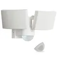 Produktbild: LED Außenleuchte mit Bewegungsmelder Strahler IP65 Außenstrahler Wandlampe Weiß