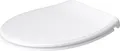 Produktbild: Universal Toilettendeckel mit Absenkautomatik, WC Sitz Quick Release für einf...