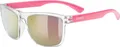 Produktbild: Uvex Rookie Sonnenbrille Durchsichtig Mirror Pink/CAT3 Durchsichtig Mirror Pink/CAT3