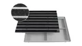 Produktbild: EMCO 60x40cm Eingangsmatte Large Rips anthrazit 22mm + ACO Bodenwanne Fußmatte