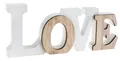 Produktbild: Holz-Schriftzug Love 14 x 6cm lackiert Hochzeit Dekoration Liebe Aufsteller