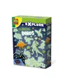 Produktbild: SES Creative Glowing dinos - Glow in the dark Cool dino themed bedroom decoration 25127