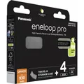 Produktbild: Panasonic eneloop pro HR03 Box Micro (4 Stk., AAA, 930 mAh) (BK-4HCDEC4BE)
