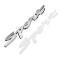 Produktbild: 3D Chrome Sport Logo Emblem Abzeichen Metall Aufkleber Aufkleber Rot/Silber/S...
