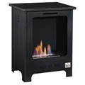Produktbild: HOMCOM Ethanol-Kamin, BxHxT: 30 x 50 x 30 cm, Metall - schwarz
