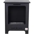 Produktbild: Homcom Ethanol-Kamin, Schwarz, Metall, 30x50x40 cm, Kleinmöbel, Kamine & Zubehör, Kaminöfen