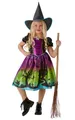 Produktbild: Mädchen Hexe Kostüm Halloween Hexen Kostüm Kinder Outfit + Hut Süß