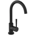 Produktbild: Schütte Küchenarmatur CORNWALL, Niederdruck Armatur Küche, 360° schwenkbarer Wasserhahn Küche, Mischbatterie Küche Schwarz matt