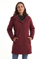 Produktbild: killtec Damen Funktionsparka/Parka mit abzippbarer Kapuze KOW 165 WMN PRK, weinrot, 48, 37726-000