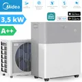 Produktbild: Midea Porta Split Mobile Klimaanlage Klimagerät ohne Abluftschlauch 3,5 kW Klima