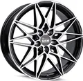 Produktbild: 19 Zoll MAM B2 5x120 ET35 Alufelgen BLACK FRONT POLISH