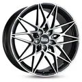 Produktbild: MAM WHEELS MAM B2 black front polished 8.5Jx19 5x120 ET35 R28962857