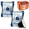 Produktbild: Kaffeekapseln Borbone Nespresso Mischung BLAU kompatibel mit Nespresso Maschinen