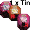 Produktbild: Pokémon - Team Rocket Tin Box Mewtu Snobilikat Nidoking EX (1 x Tin) DE NEU OVP