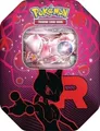 Produktbild: Pokemon TCG - Team Rocket Tins Mewtu ex Tin-Box - DEUTSCH NEU & OVP