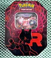 Produktbild: Pokémon Sammelkartenspiel - Tin-Box Team Rocket - Mewtu-ex - Neu